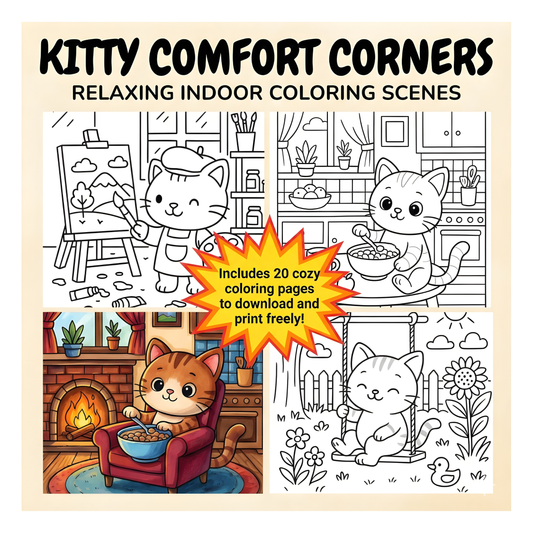 KITTY COMFORT CORNERS BUNDLE (FOR ALL AGES) (PDF Download)
