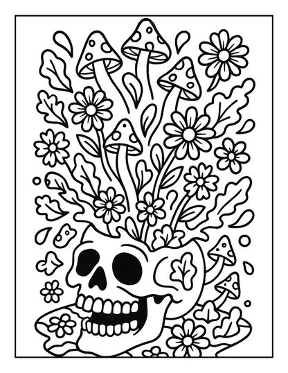 TRIPPY PSYCHEDELIC COLORING BOOK