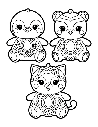 SATISFYING PATTERNS COLORING BOOK FOR RELAXING MOMENTS