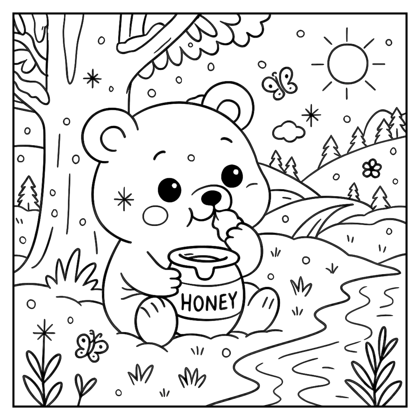 COMFY FRIENDS COLORING BOOK