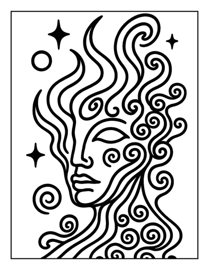 TRIPPY PSYCHEDELIC COLORING BOOK