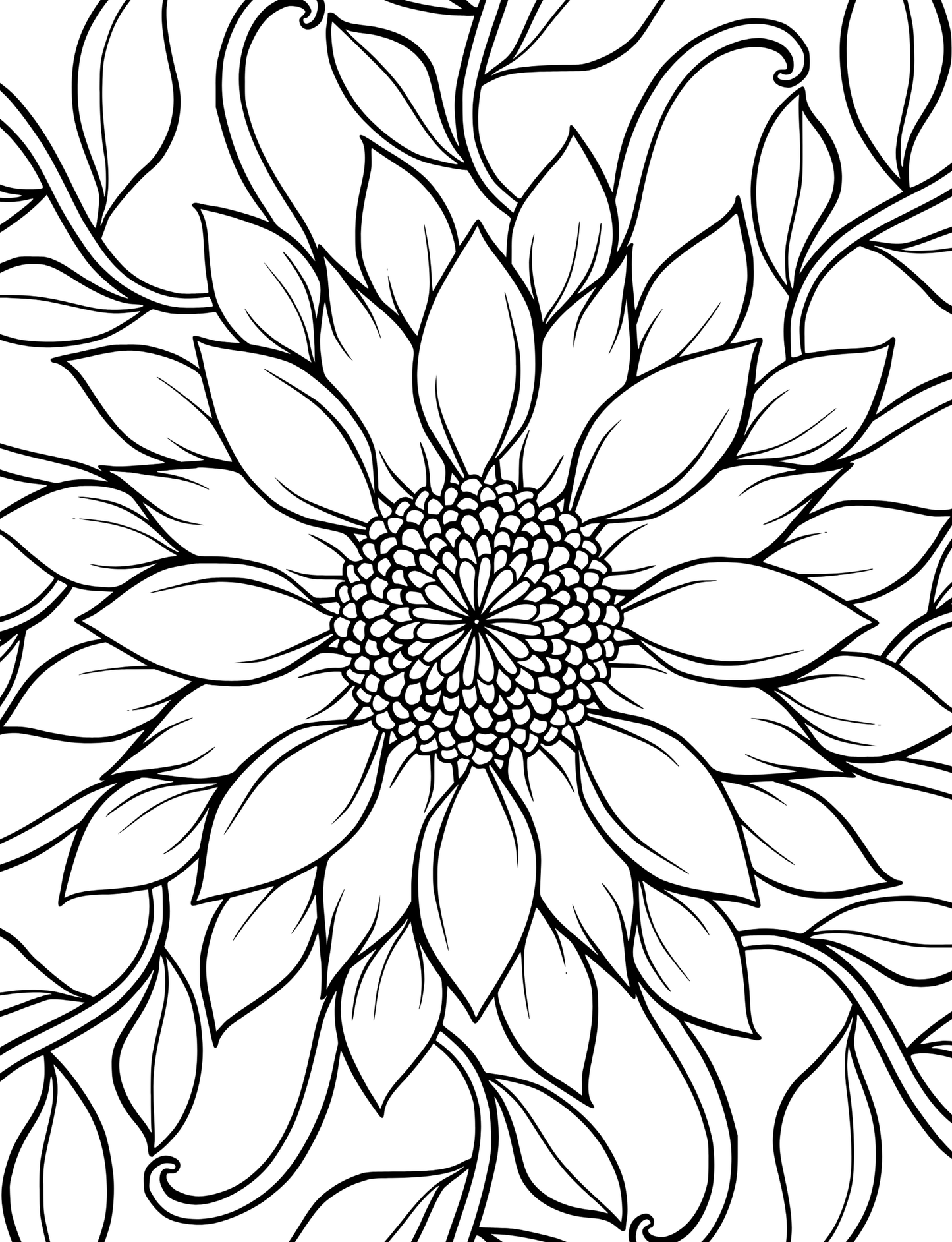 SATISFYING PATTERNS COLORING BOOK FOR RELAXING MOMENTS