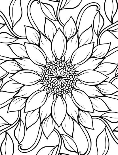 SATISFYING PATTERNS COLORING BOOK FOR RELAXING MOMENTS