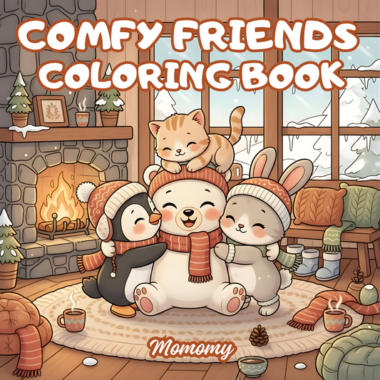 COMFY FRIENDS COLORING BOOK
