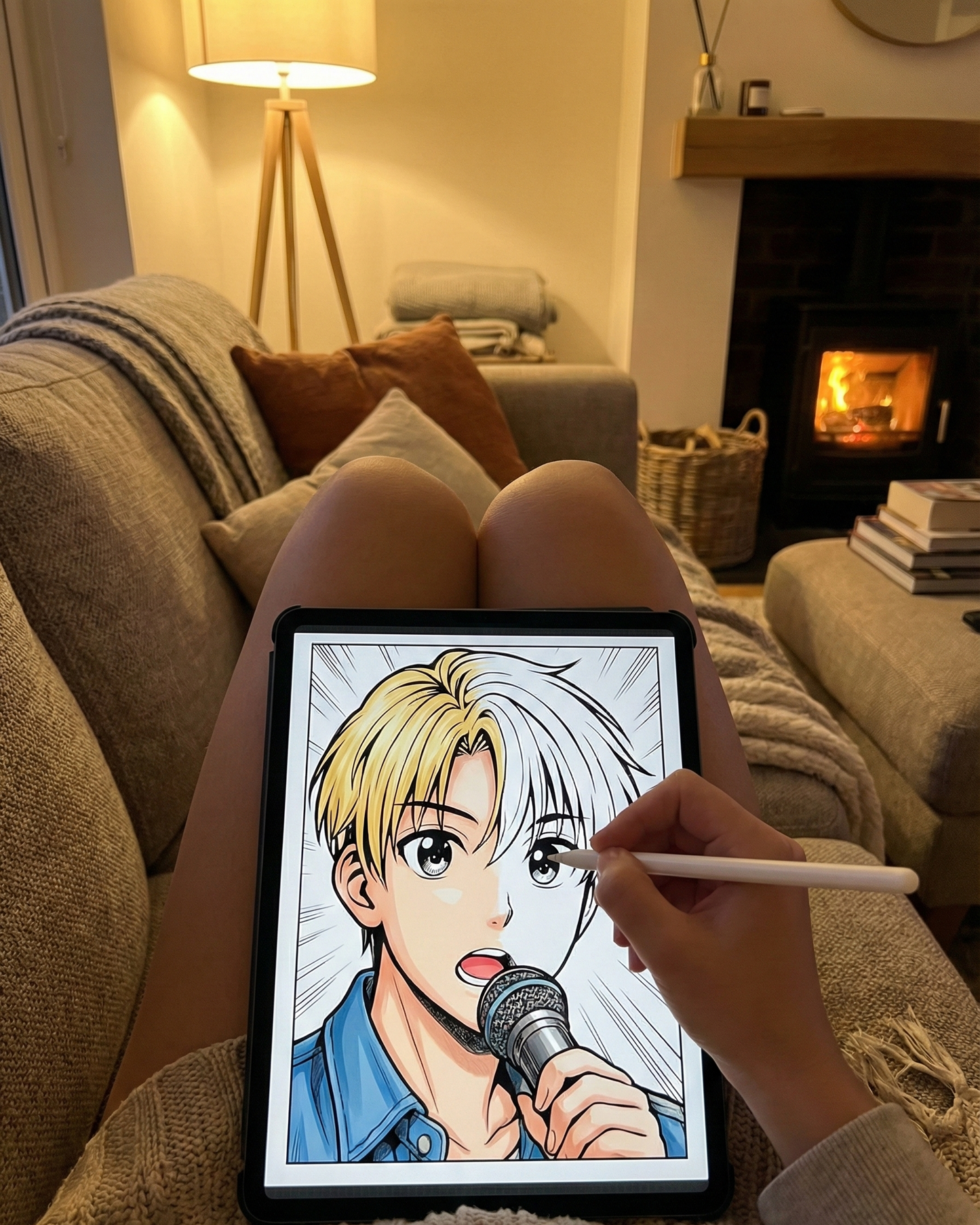 K-POP COLORING BOOK (FOR TEENS & ADULTS) (PAPERBACK & DIGITAL)