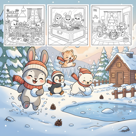 COMFY FRIENDS COLORING BOOK