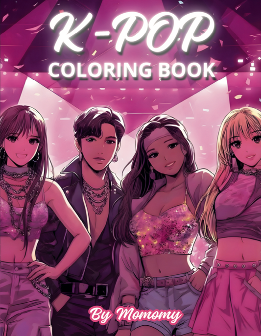 K-POP COLORING BOOK