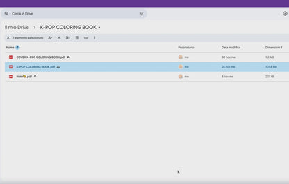 K-POP COLORING BOOK (FOR TEENS & ADULTS) (PAPERBACK & DIGITAL)